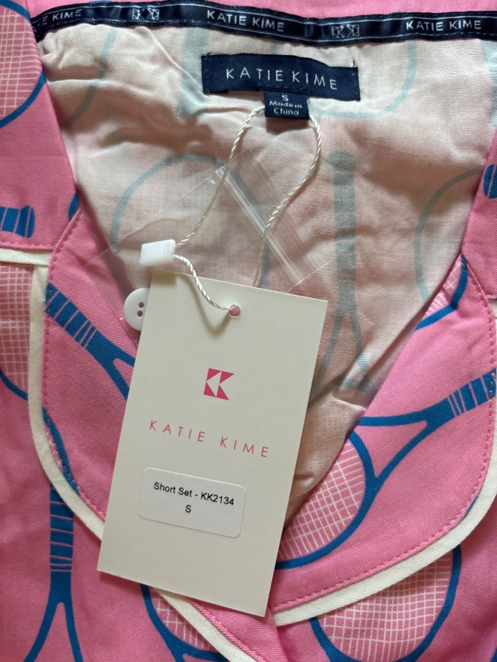 NWT Katie Kime Short Pajama Set - Picture 2 of 2